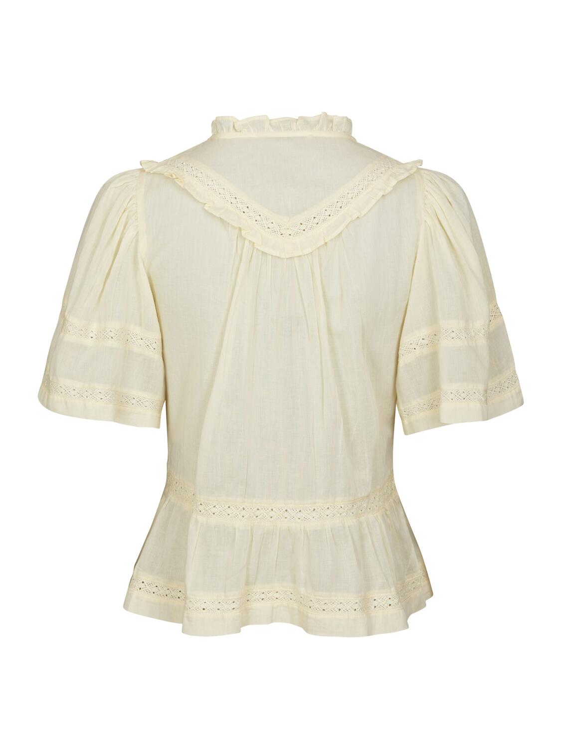 Evienne S Voile top - Butter Yellow